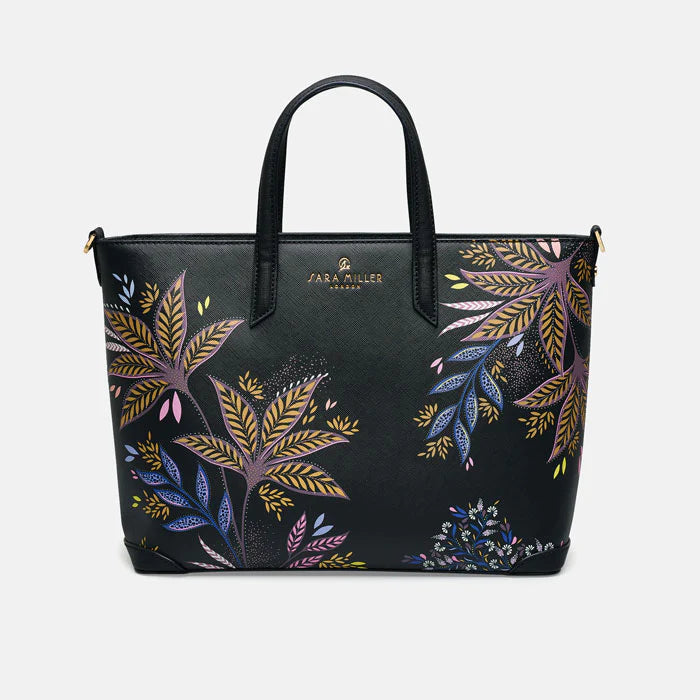 Black Botanic Tote