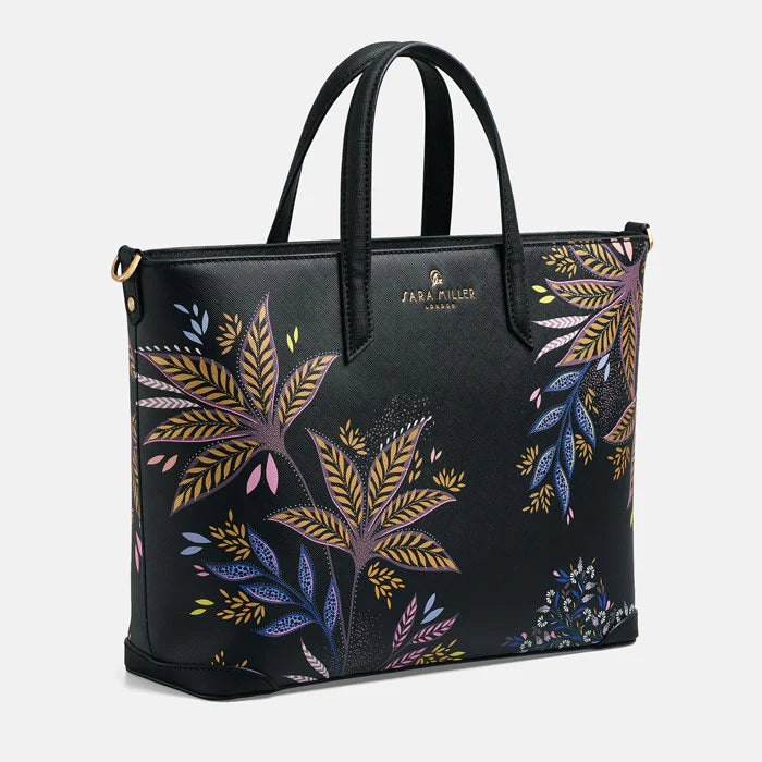 Black Botanic Tote