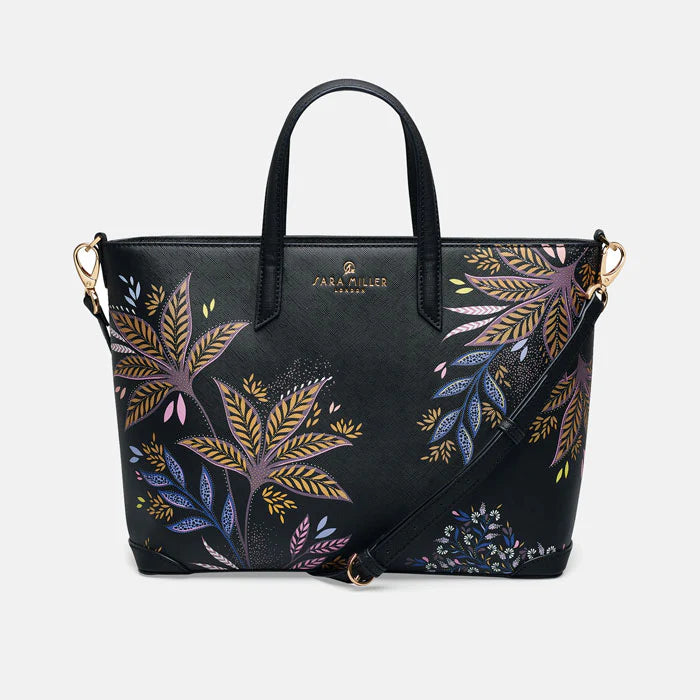 Black Botanic Tote