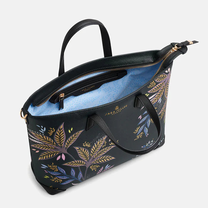 Black Botanic Tote