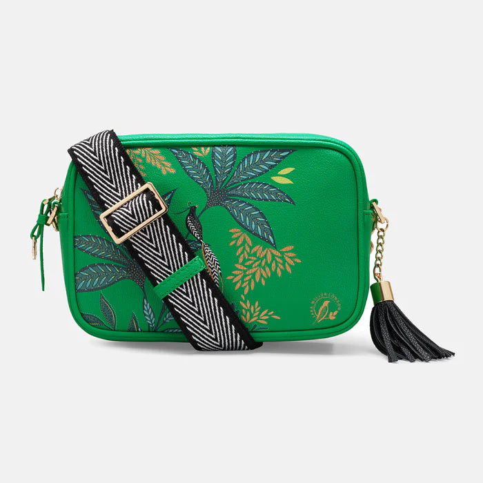Green Camera Crossbody