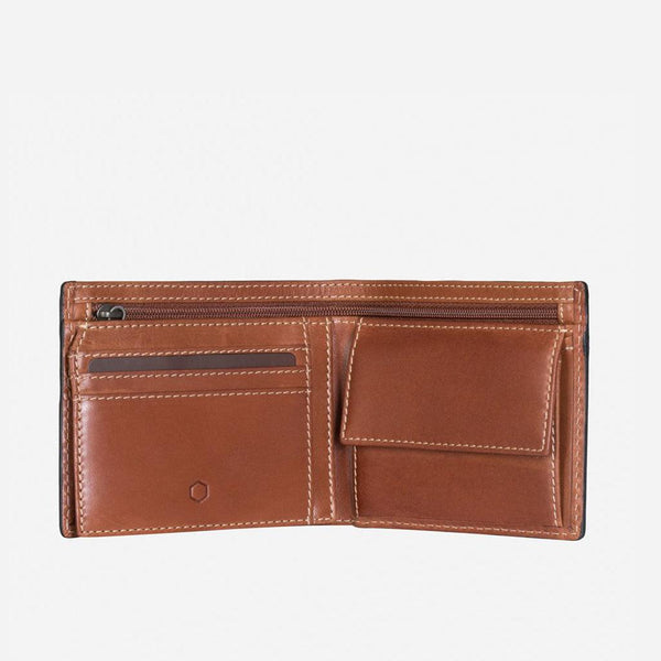LARGE BIFOLD WALLET WITH COIN