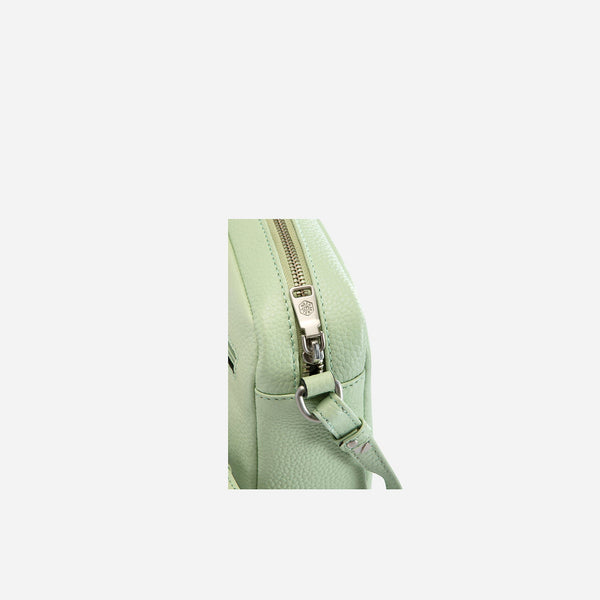 SMALL CROSSBODY, SAGE GREEN