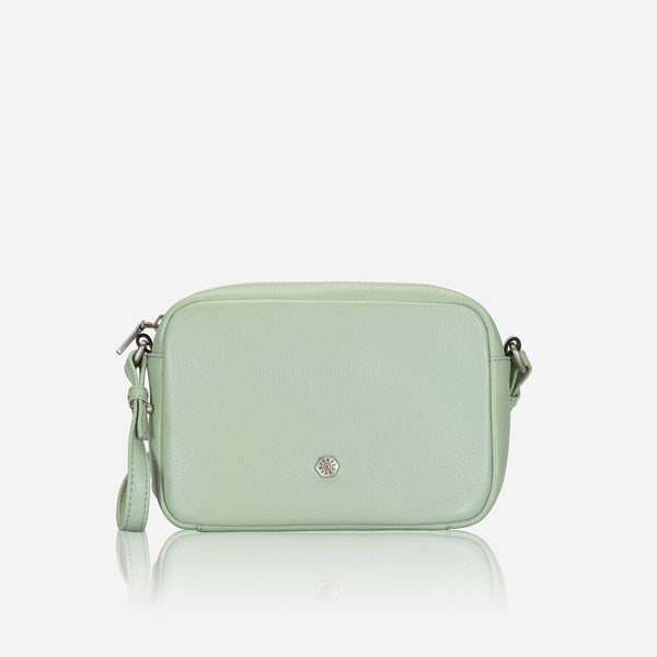 SMALL CROSSBODY, SAGE GREEN