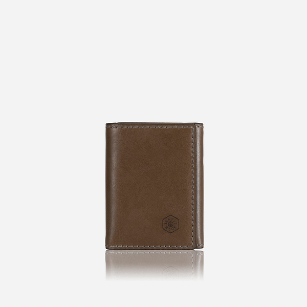 TRI FOLD CARD HOLDER, OLIVE