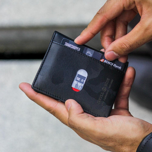 SLIM BIFOLD CARD HOLDER, CAMO