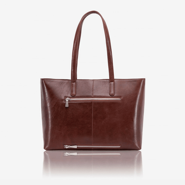 LARGE LADIES LAPTOP SHOPPER, BURGUNDY