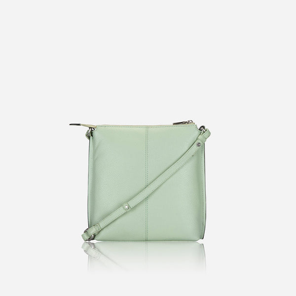 ESSENTIALS CROSSBODY BAG, SAGE GREEN