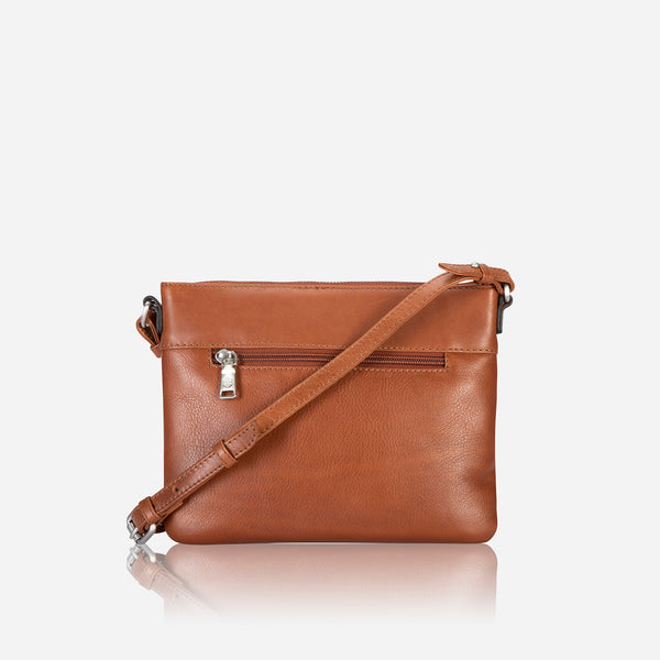 LADIES CROSSBODY, TAN