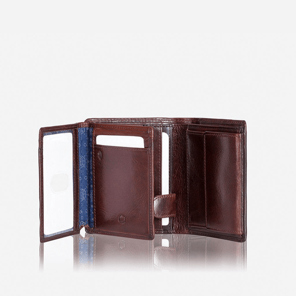 LARGE BIFOLD WALLET WITH ID WINDOW