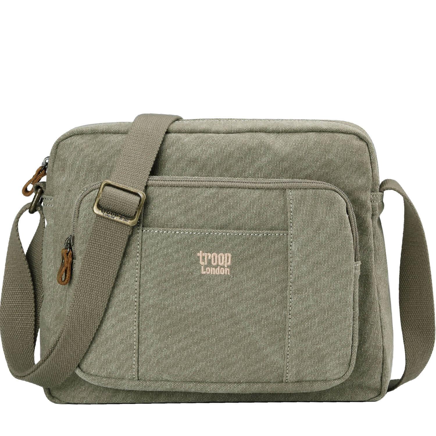 TRP0234 Troop London Classic Canvas Across Body Bag